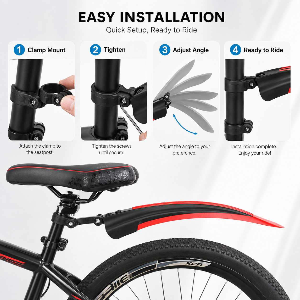 PINMOAP Mtb Road Bike Fender B - Cycling Commute In Rain avis et prix