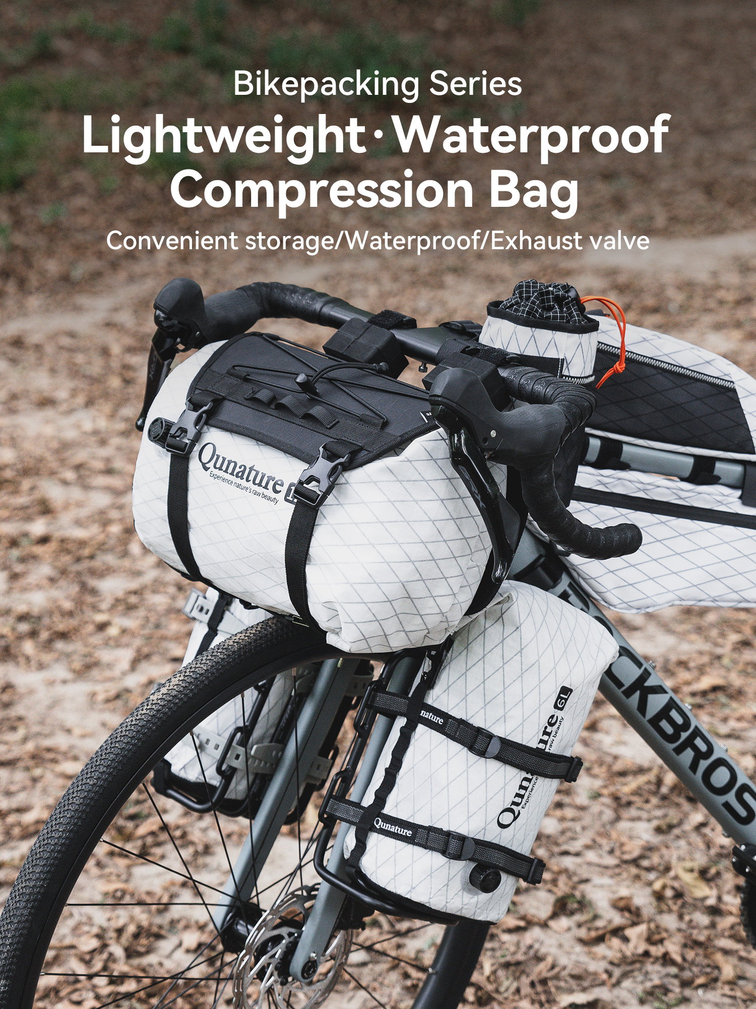 Qunature 6/12L Bikepacking Bag - Cycling Commuter Backpack Waterproof avis et prix