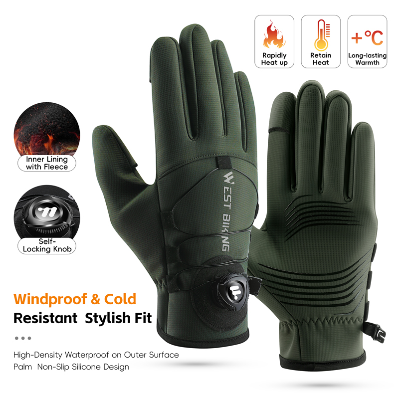 Winter Bike Gloves Magnetic Qu - Winter Cycling Commute avis et prix