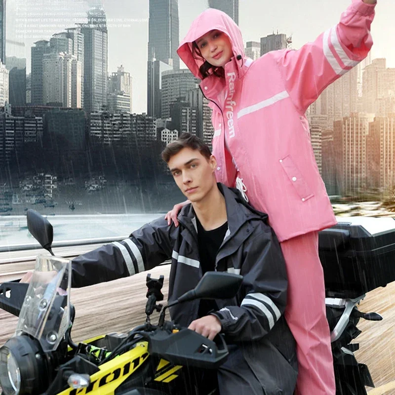 Adult Raincoat Rainpants Water - Cycling Rain Jacket Commute avis et prix