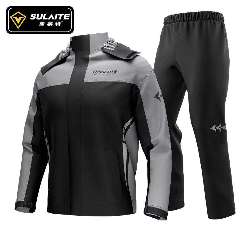 SULAITE Motorcycle Raincoat Su - Cycling Rain Jacket Commute avis et prix