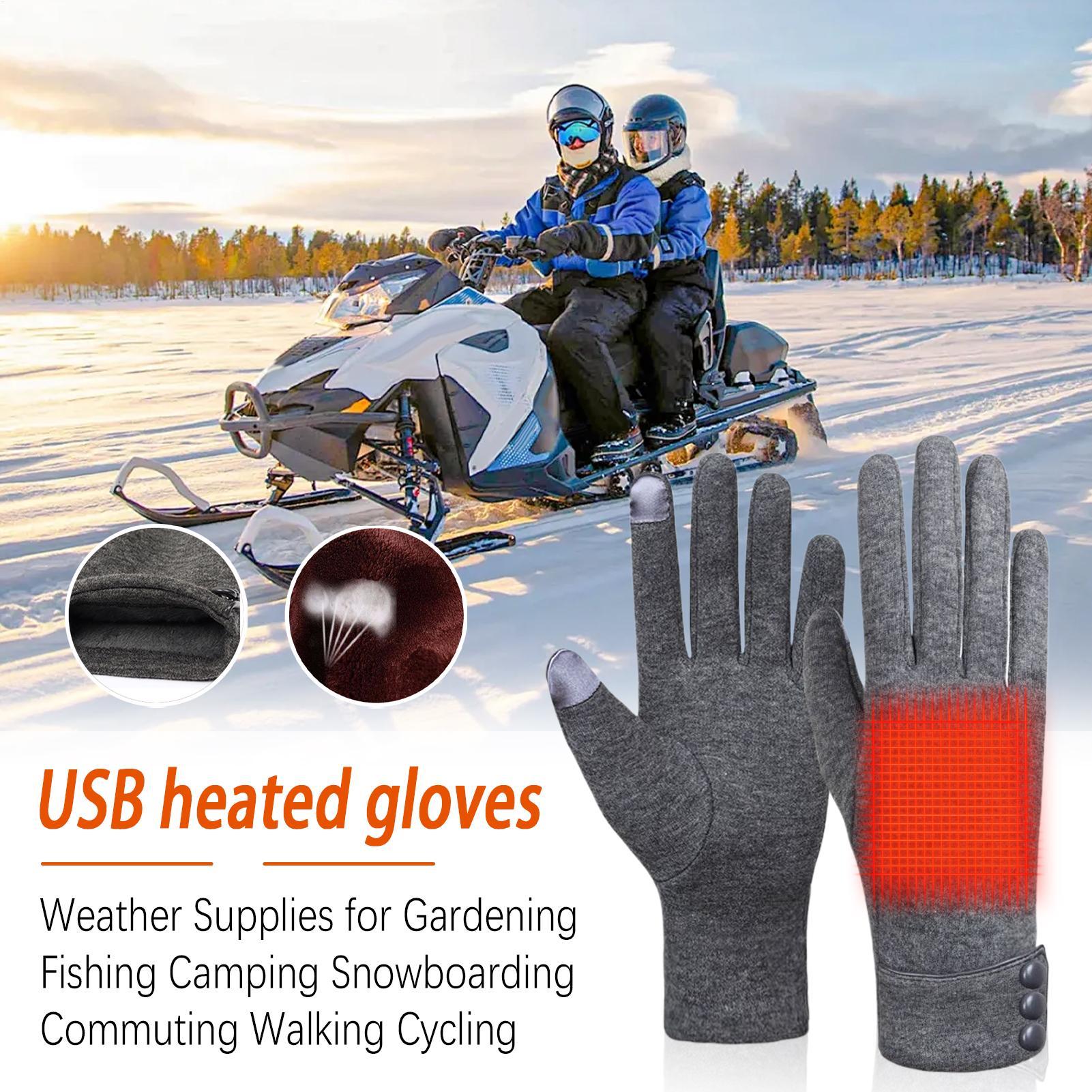 Heating Gloves 3-level USB Win - Winter Cycling Commute avis et prix