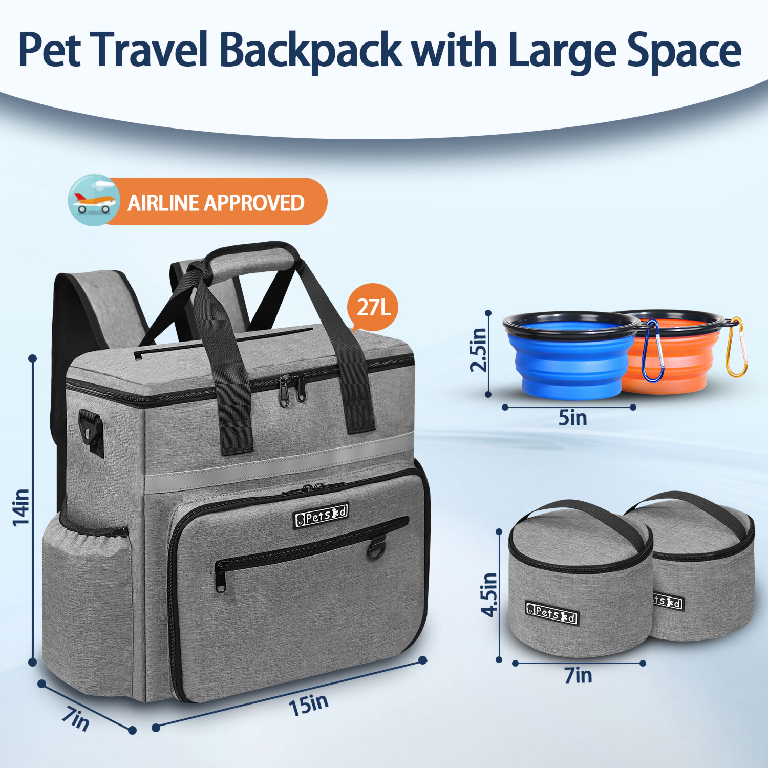 Petskd Outdoor Dog Organizer B - Cycling Journey avis et prix