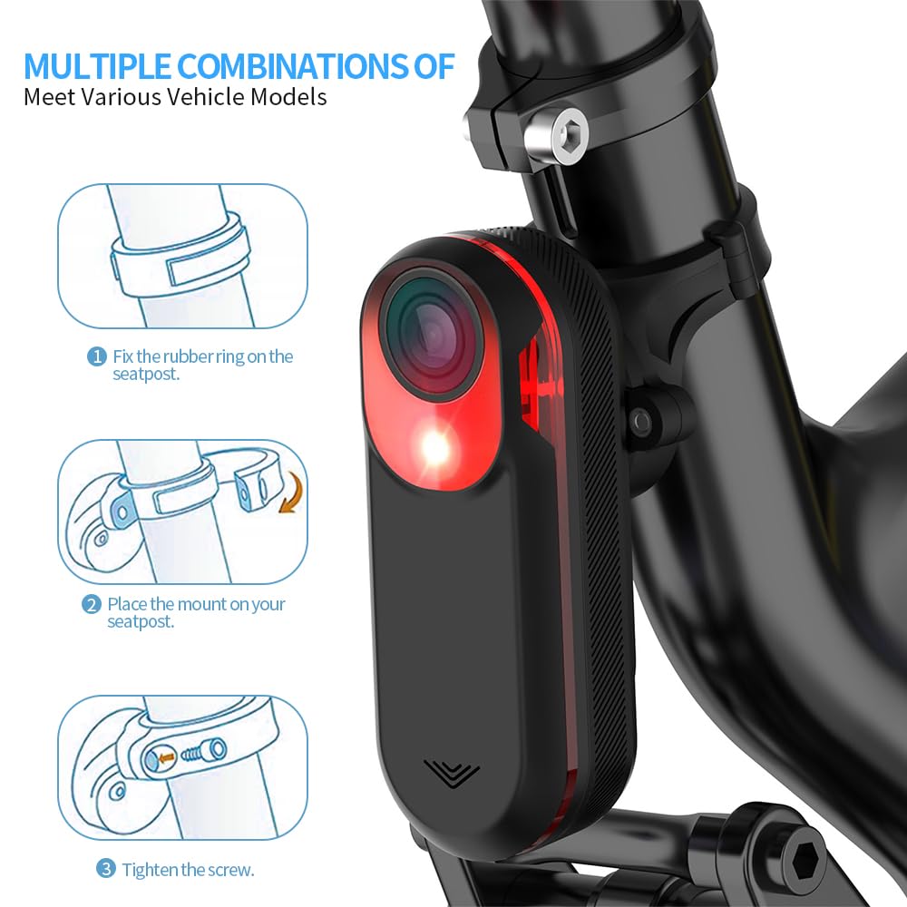DOMEN Bicycle Saddle Lamp Moun - Commuting By Bike avis et prix