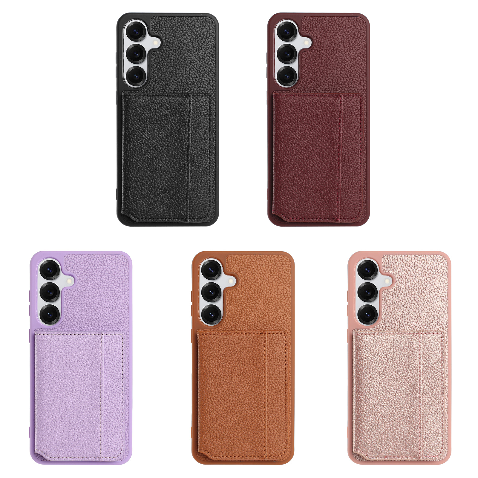 Lychee Grain Magnetic Leather  - Kickstand Adjustable avis et prix