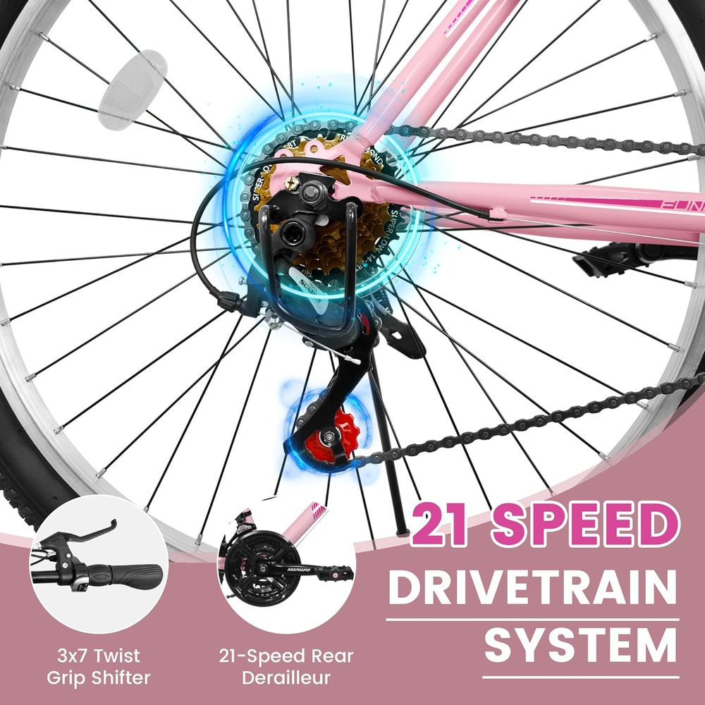21-Speed 24/26 Inch Women's Mo - Cycling Commute avis et prix