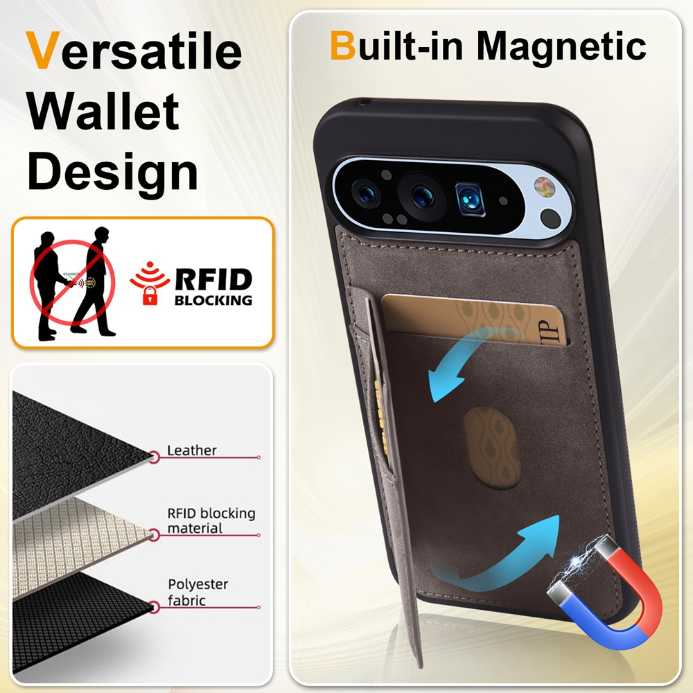 Business Sle Leather RFID Magn - Kickstand Adjustable avis et prix