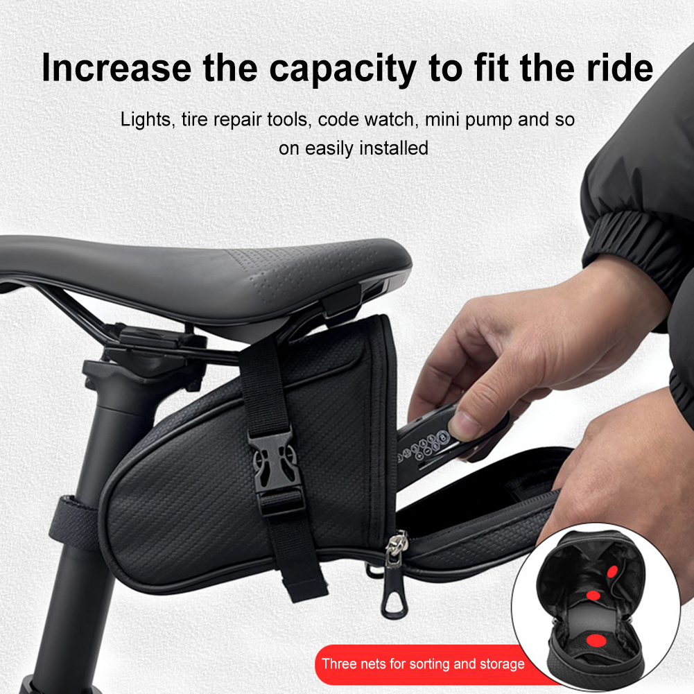 1L Bike Saddle Bag Waterproof  - Saddle Bag Under Seat avis et prix