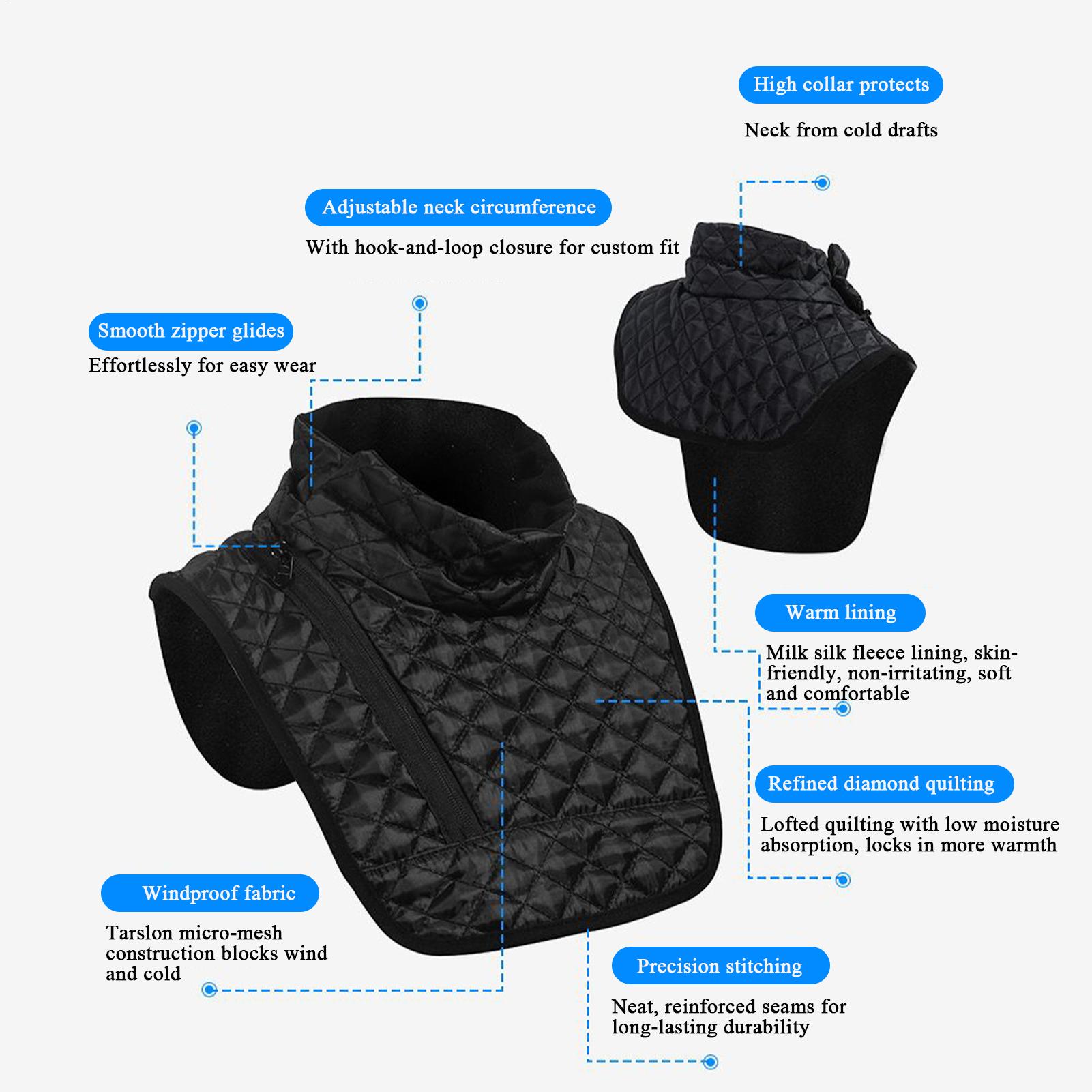 Motorcycle Neck Gaiter Breatha - Winter Cycling Commute avis et prix