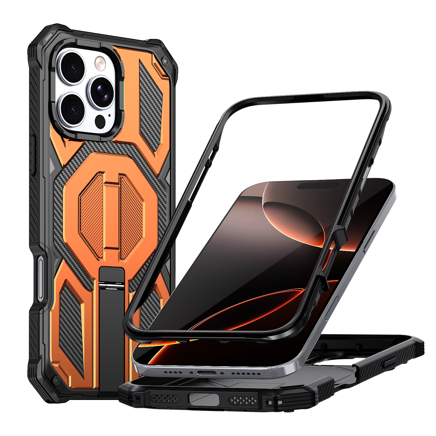 For iPhone 17E 16E 17 16 15 14 - Kickstand Adjustable avis et prix