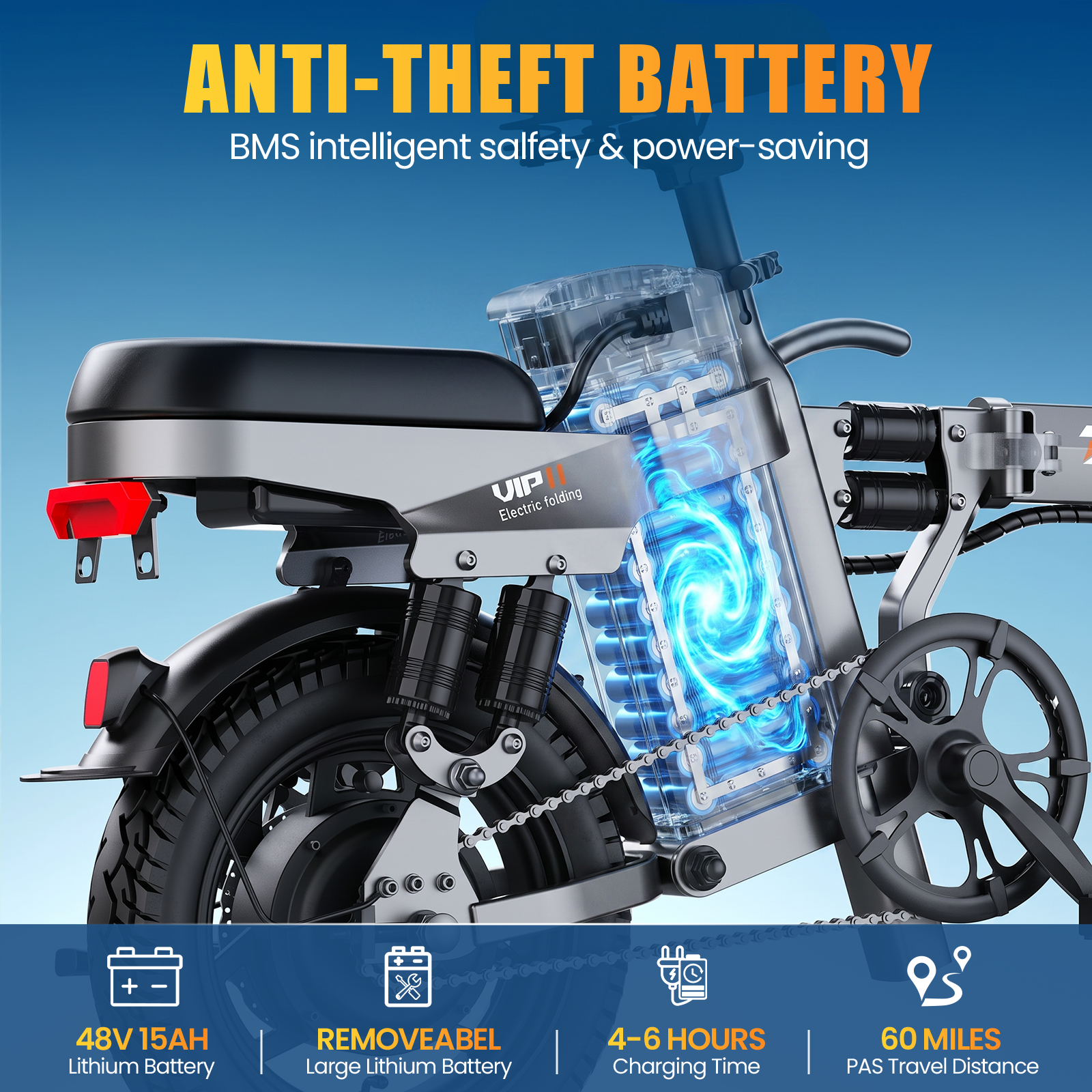 DTTZH A12 Foldable Electric Bi - Commuter Biking avis et prix