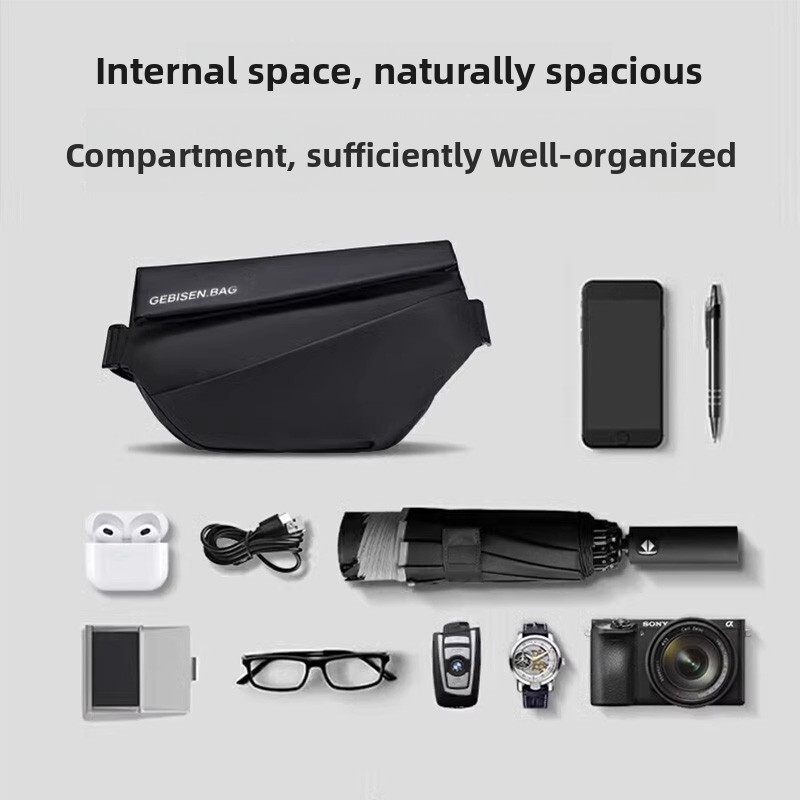 Magnetic Buckle Men Crossbody  - Cycling Commute avis et prix