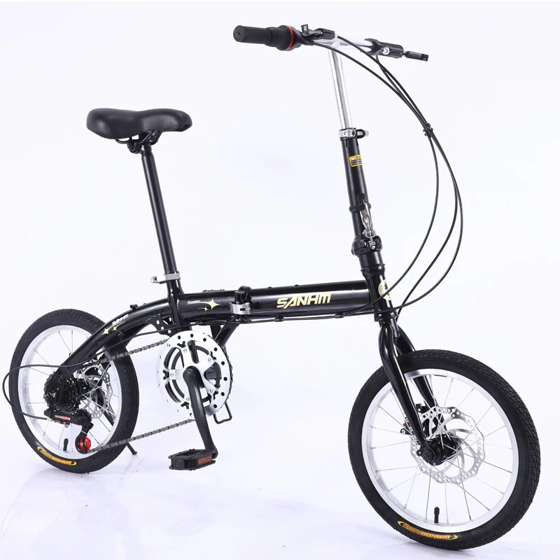 16 Inch Folding Bicycle 6 Spee - Cycling Commute Speed avis et prix