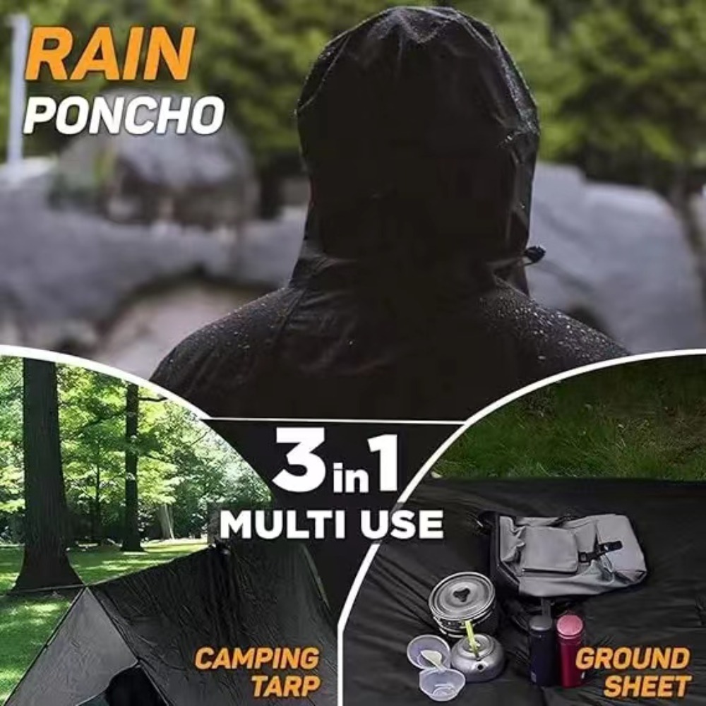 Waterproof Rain Poncho Lightwe - Cycling Rain Jacket Commute avis et prix