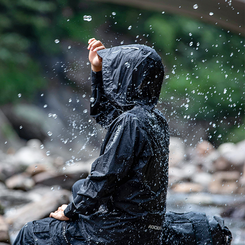 ROCKBROS Waterproof Cycling Ra - Cycling Rain Jacket Commute avis et prix