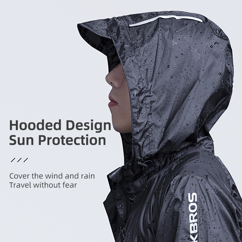 ROCKBROS Waterproof Cycling Ra - Cycling Rain Jacket Commute avis et prix
