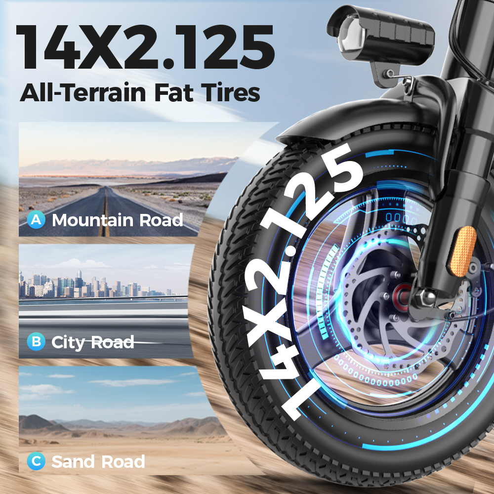 14-Inch Electric Bike Easy to  - Commuter Biking avis et prix